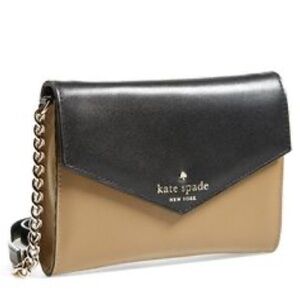 Kate Spade Black and Tan Crossbody Bag